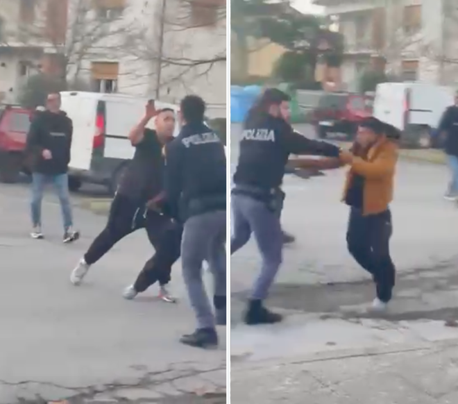 Due stranieri si scagliano contro i poliziotti e vengono arrestati: "Aggressione brutale"