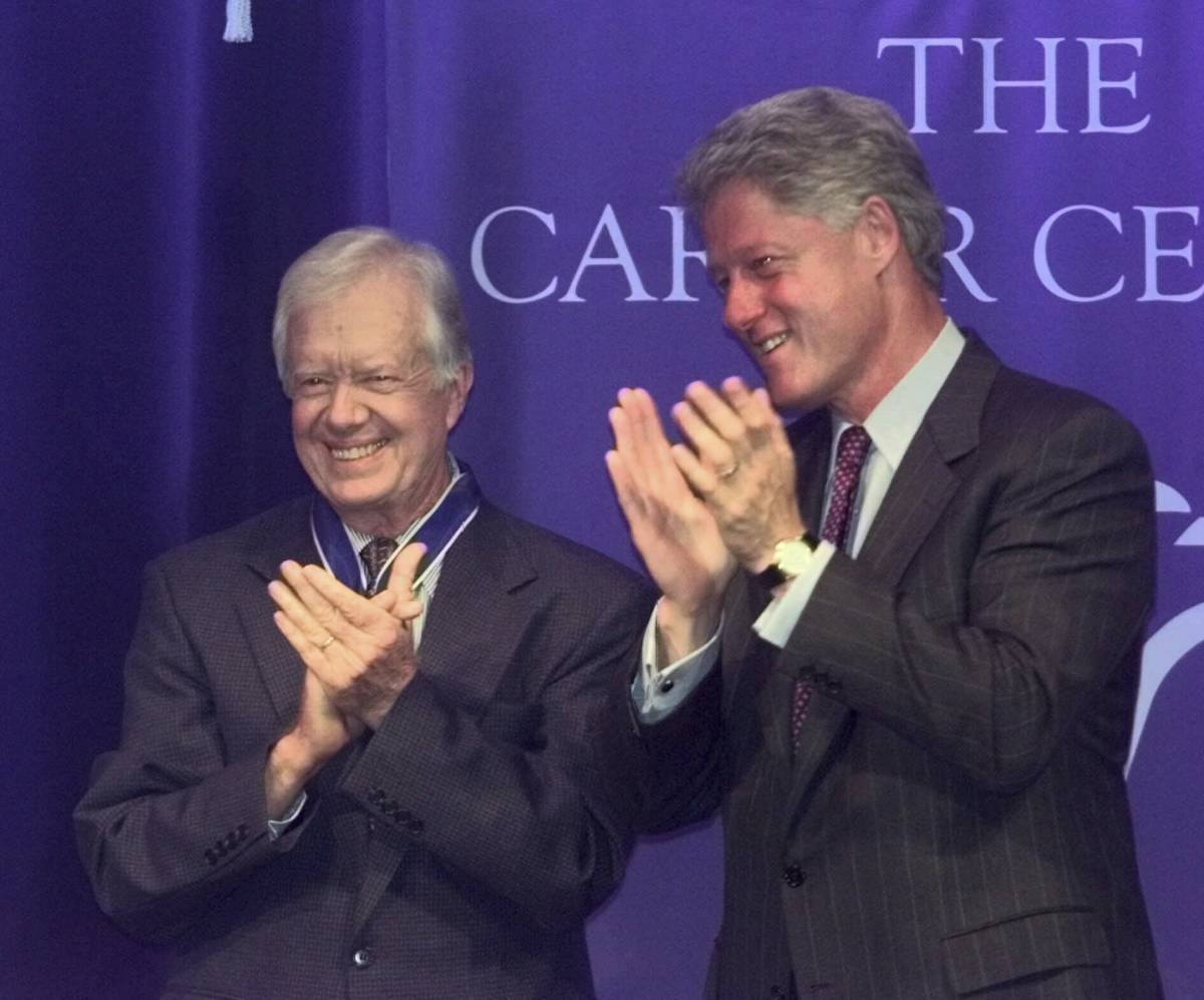 Carter, Clinton: “Ha lavorato per un mondo migliore”