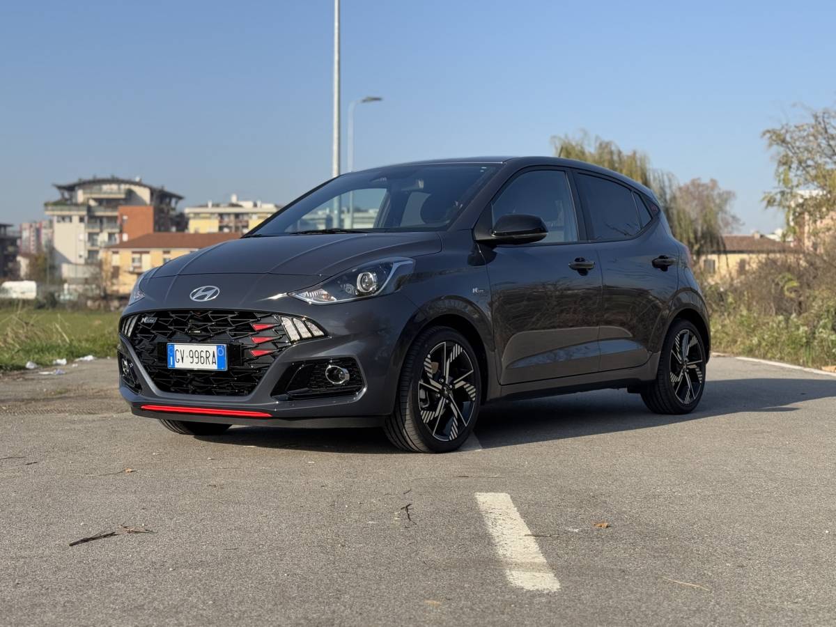 Hyundai i10 N Line: divertente e parsimoniosa, una citycar vivace e accessoriata