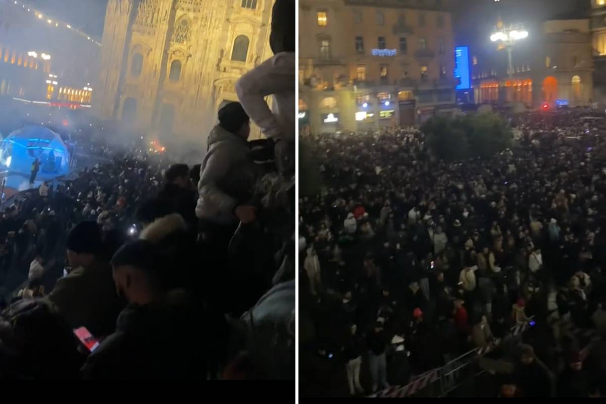 Capodanno in piazza Duomo a Milano