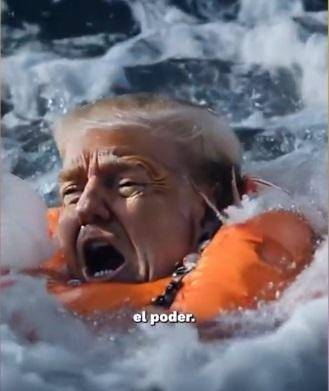 La campagna choc di Open Arms sui social. Da Trump alla Meloni, i leader affogano