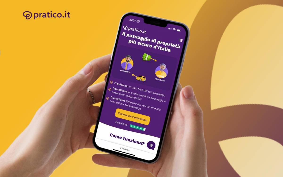 Pratico.it rivoluziona la compravendita di auto e moto con un servizio integrato e sicuro