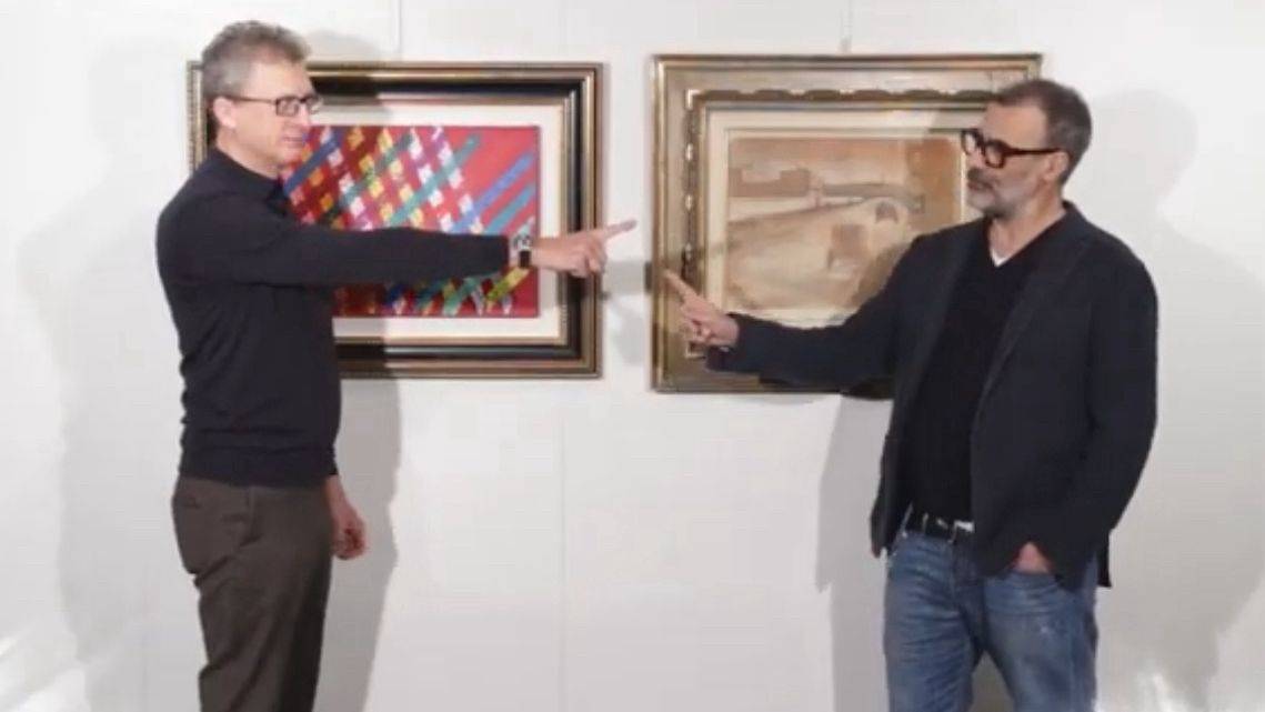 Luca Beatrice, grande spadaccino dell'"art duel" che graffiava i capolavori