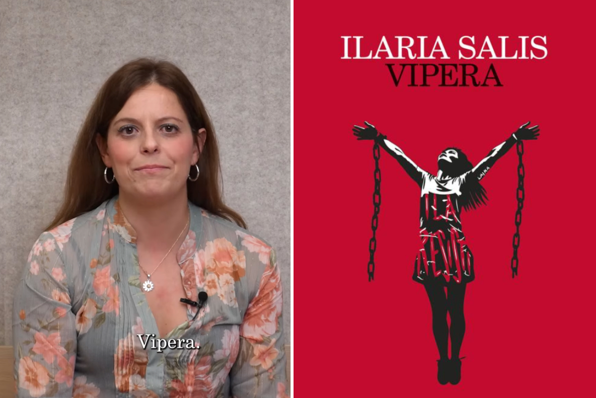 Ilaria Salis e il suo primo libro "Vipera"