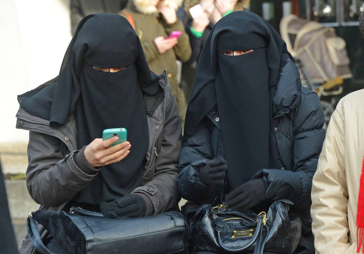 Niqab, foto di repertorio