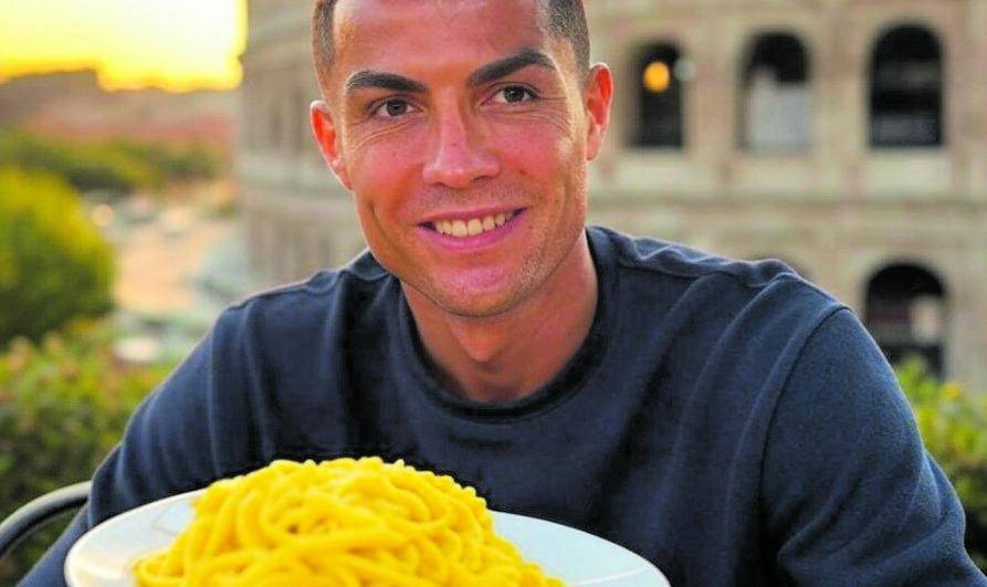 L'ultima carbonara di CR7: da bimbo...