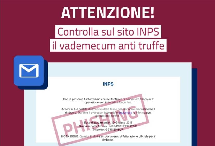 La truffa del rimborso: l'allarme lanciato dall'Inps