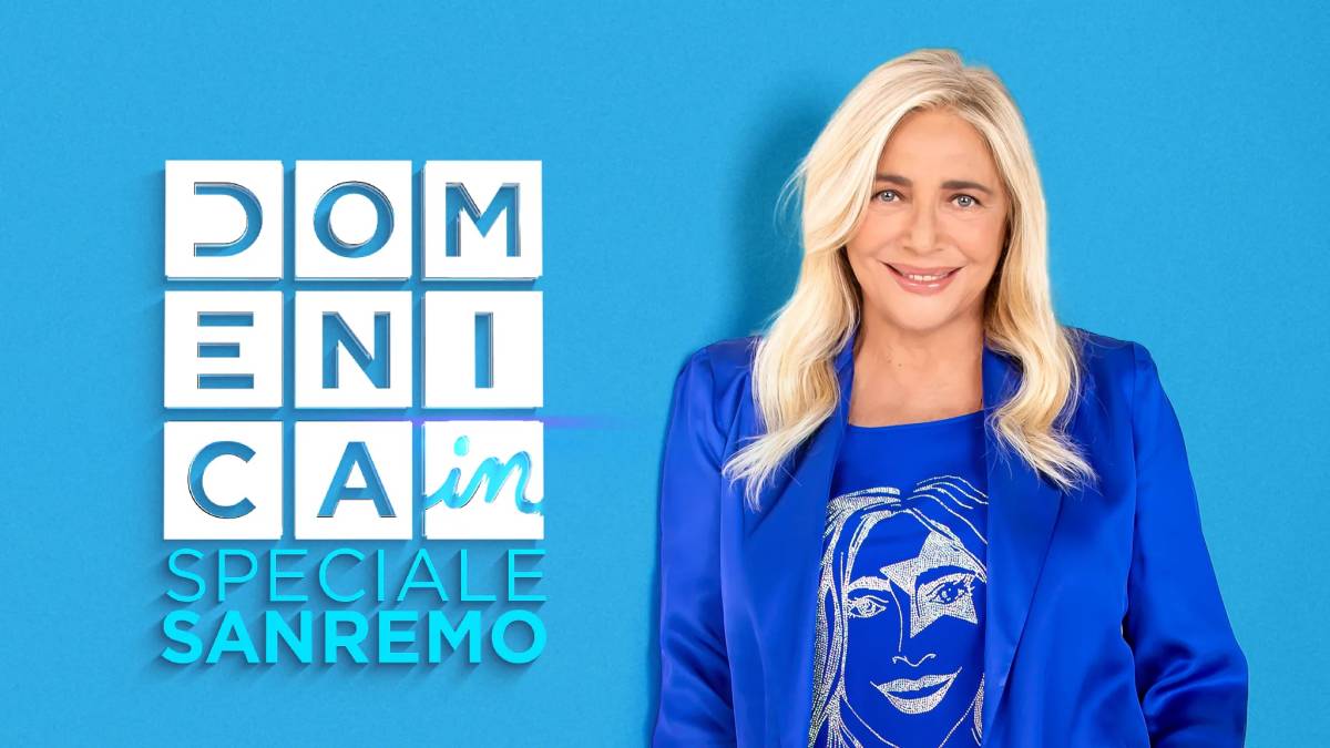 Domenica in, boom di ascolti per l'Edizione sanremese