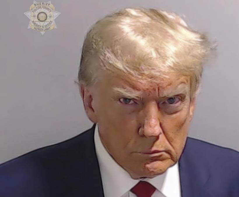 Mug shot di Donald Trump