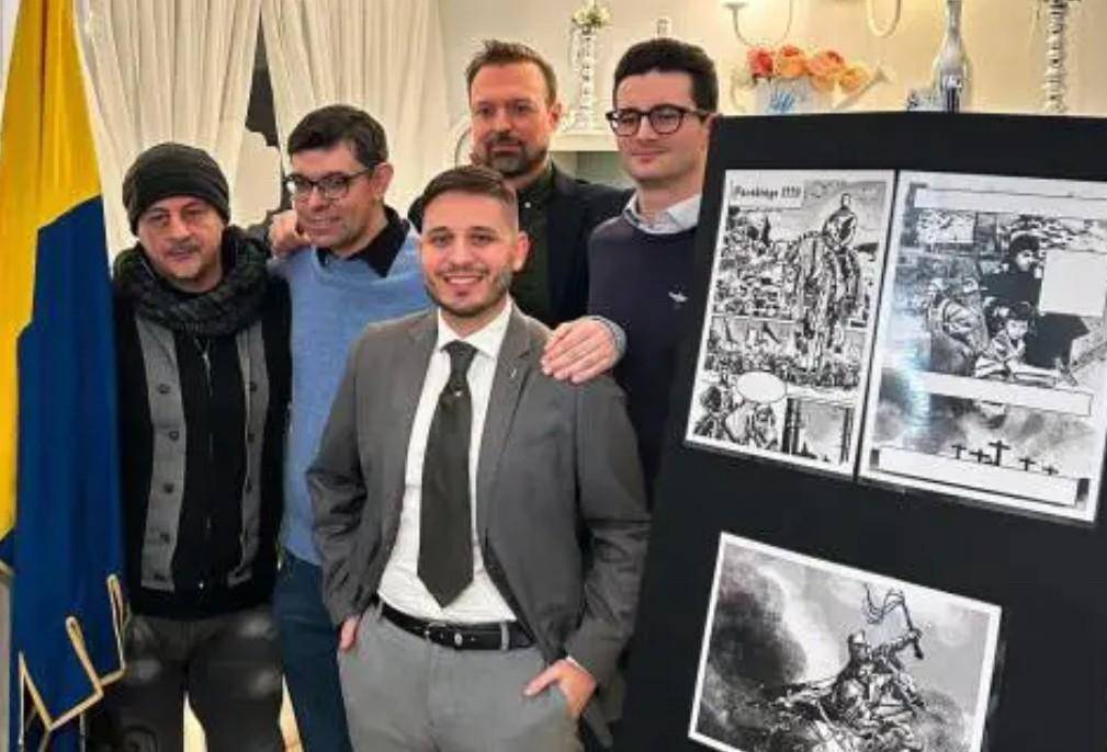 Ecco la battaglia di Parabiago. La storia diventa un fumetto