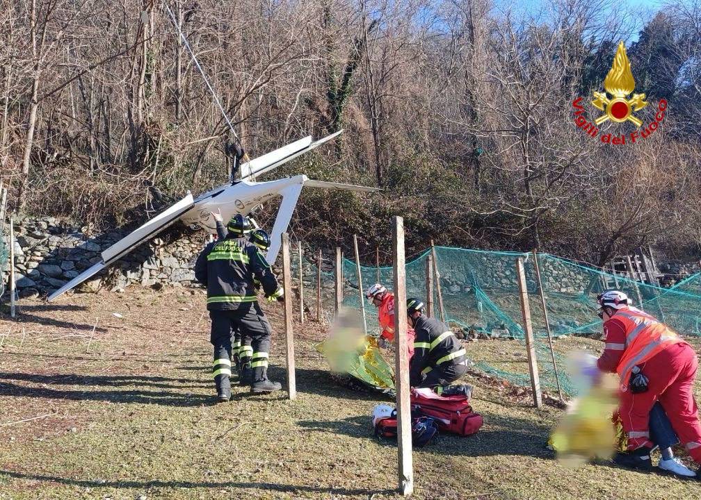 Si schianta ultraleggero, i due piloti tentavano il record mondiale