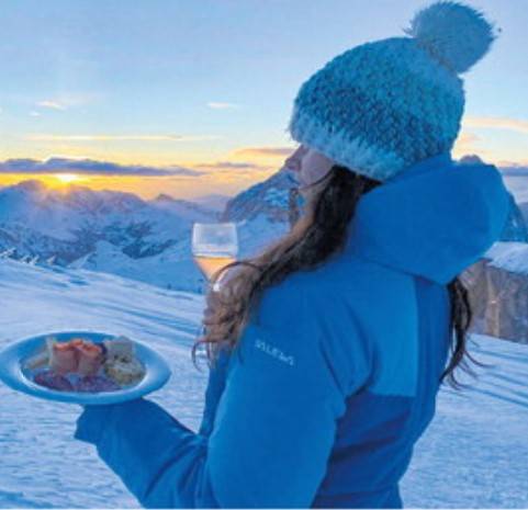 Insieme in masi, rifugi e chalet la buona tavola è ad alta quota