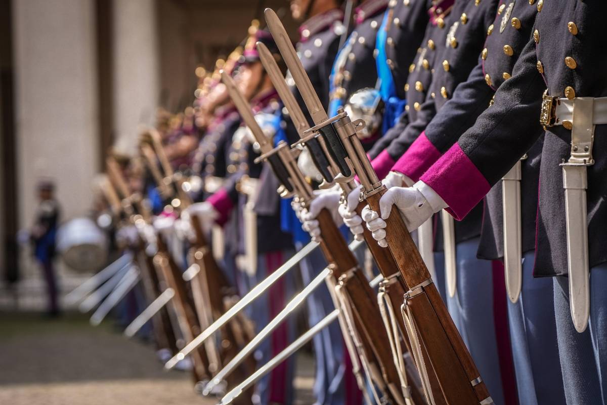 Il Giuramento del 206° corso "Dignità" dell'Accademia Militare