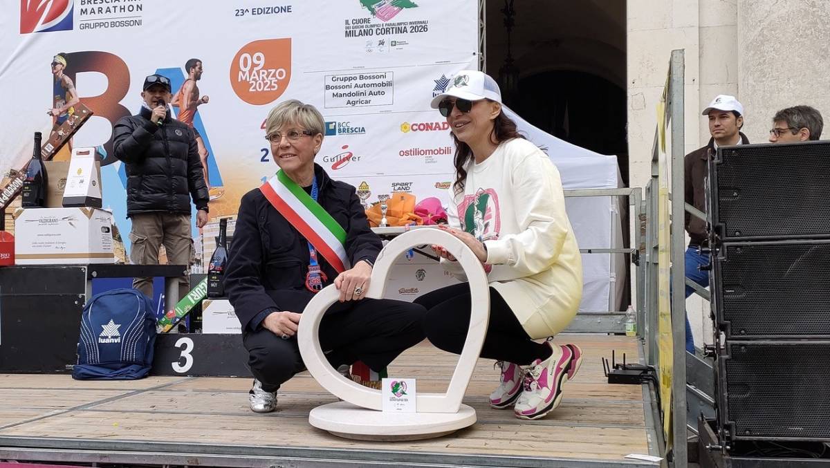 Milano-Cortina 2026: il cuore delle Olimpiadi è partito da Brescia