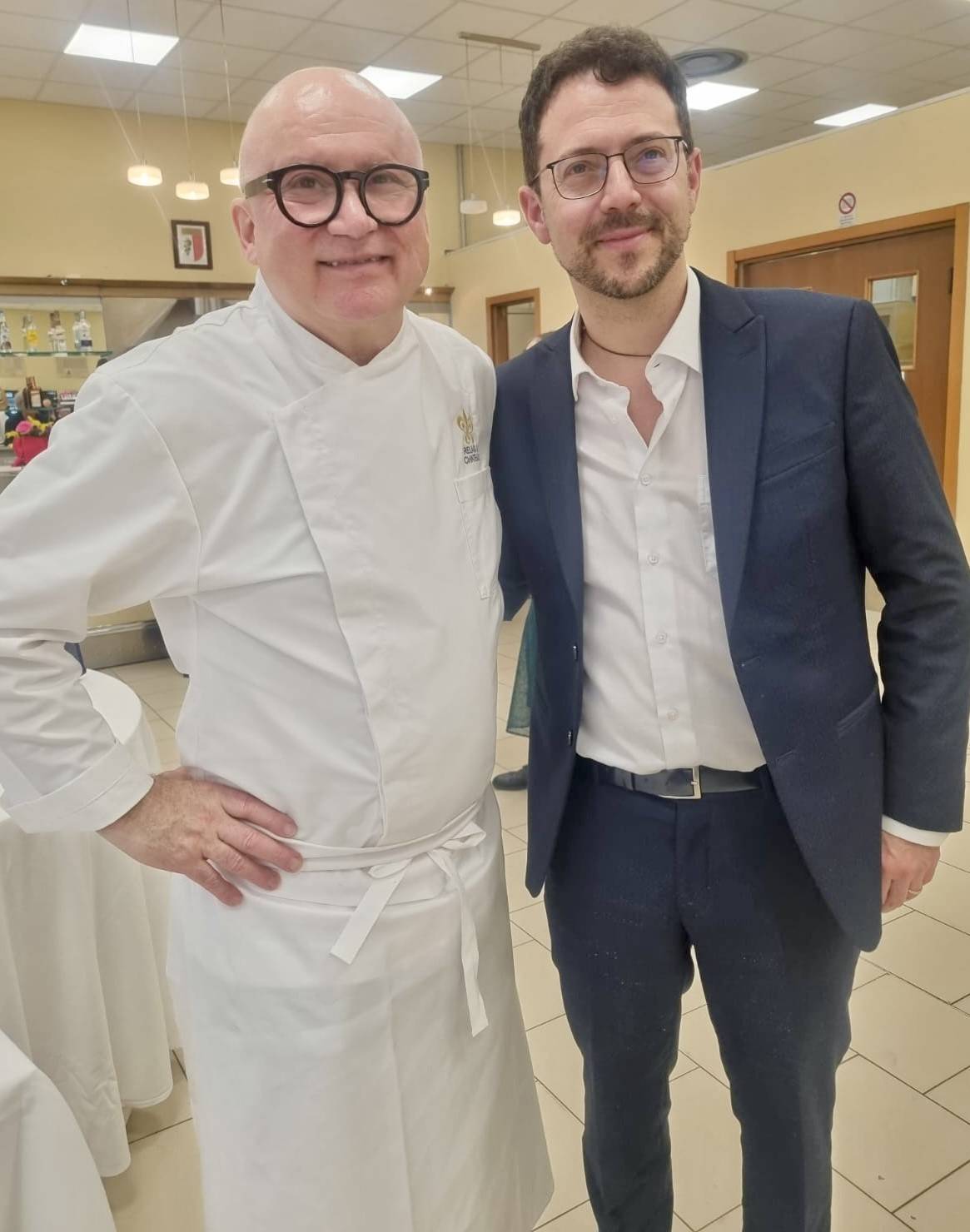 Il "Pigro" di Romagnoli nella scuola di chef e maître del futuro