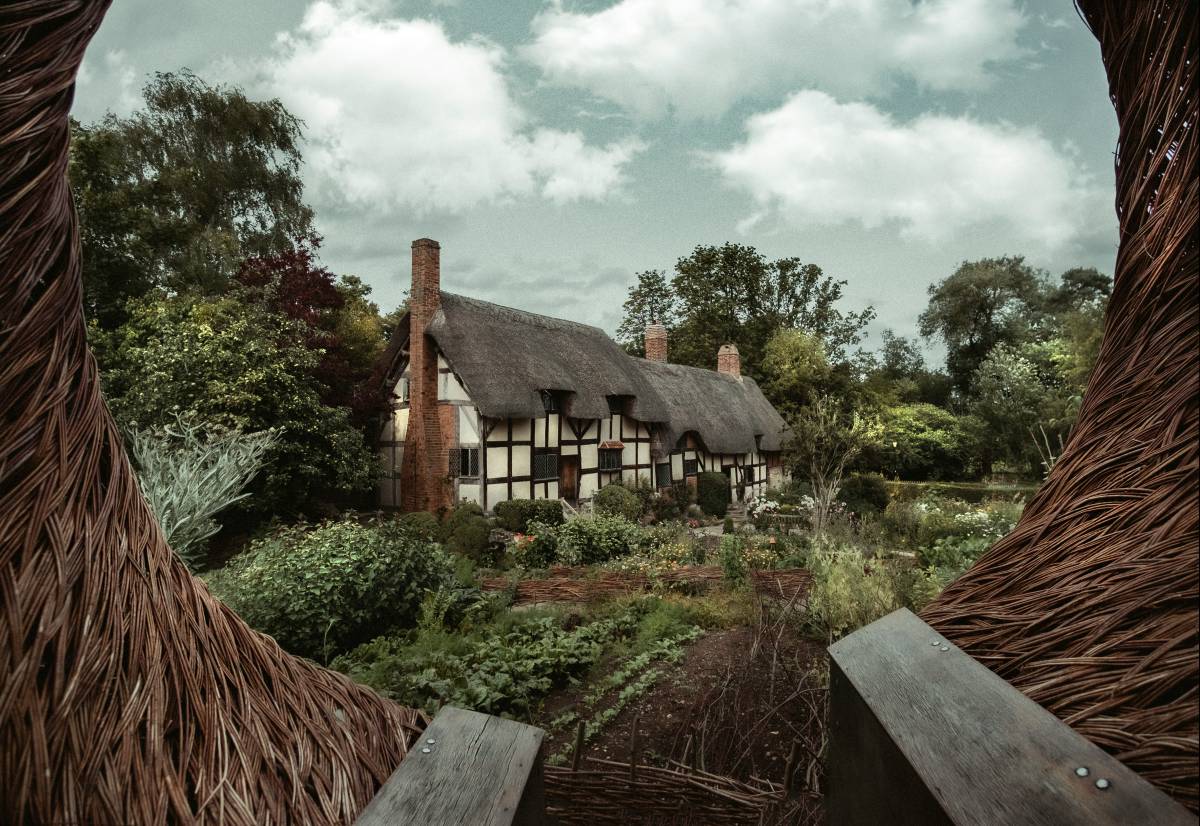 Il cottage della moglie di Shakespeare a Stratford