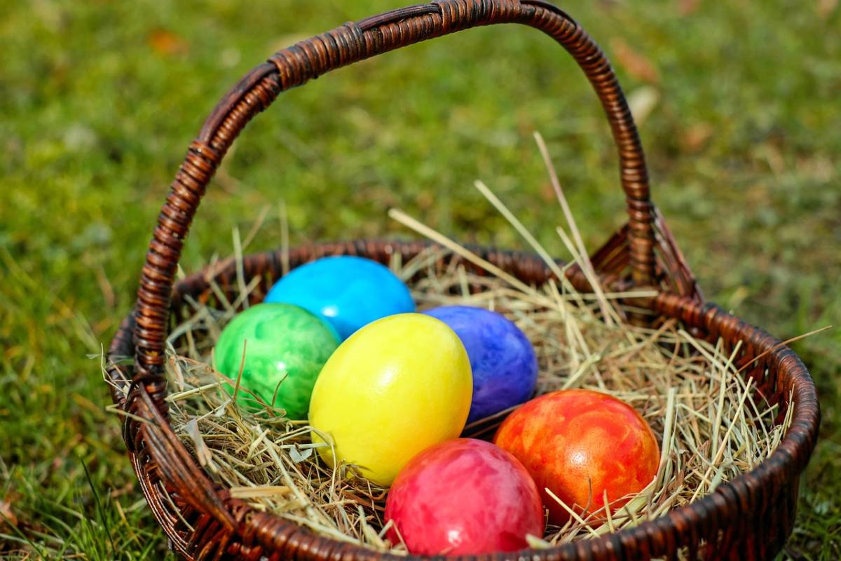 Caccia alle uova di Pasqua, ecco come organizzarla