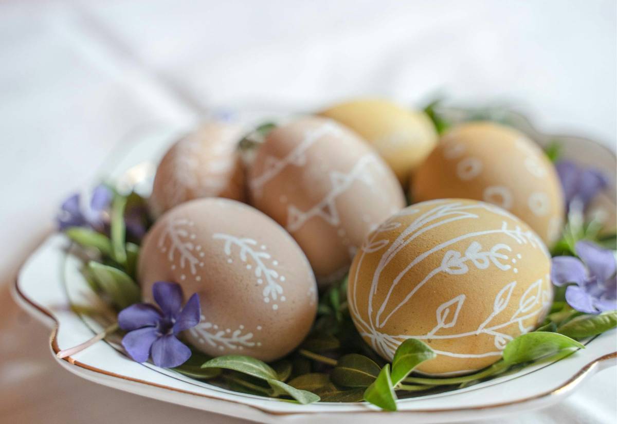 Decorare Le Uova Sode Per Pasqua