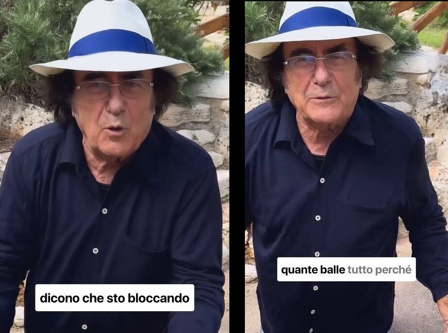 "Al Bano in sedia a rotelle", ma il cantante replica così sui social