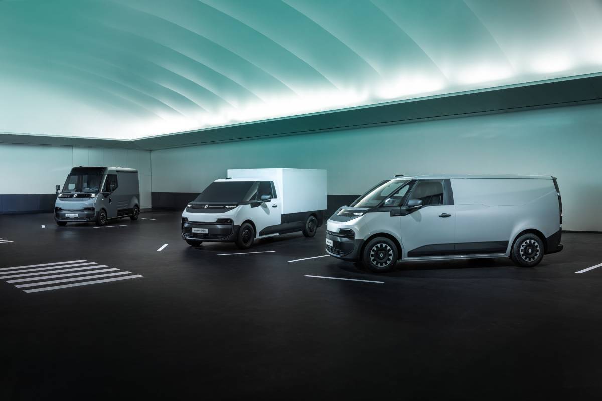 Renault Estafette, Goelette e Trafic E-Tech: il futuro EV dei veicoli commerciali è realtà
