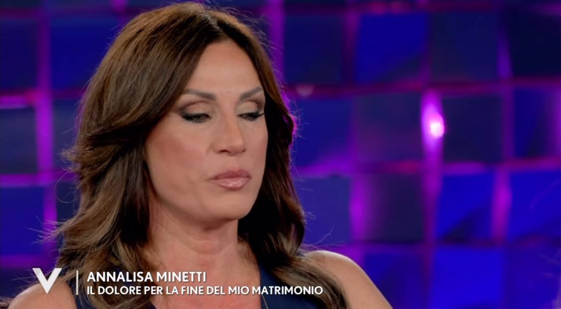 "Adesso ho bisogno di piangere". Le lacrime di Annalisa Minetti: ecco perché