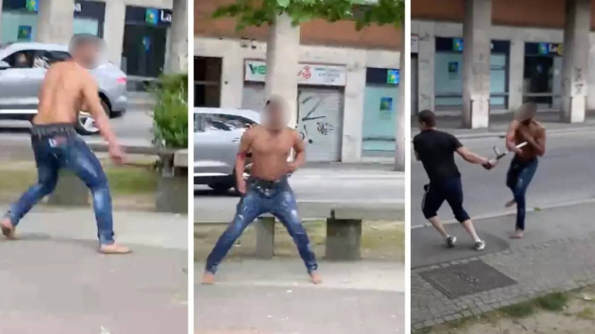 Il taser, il marocchino e l'amara verità dietro questa foto