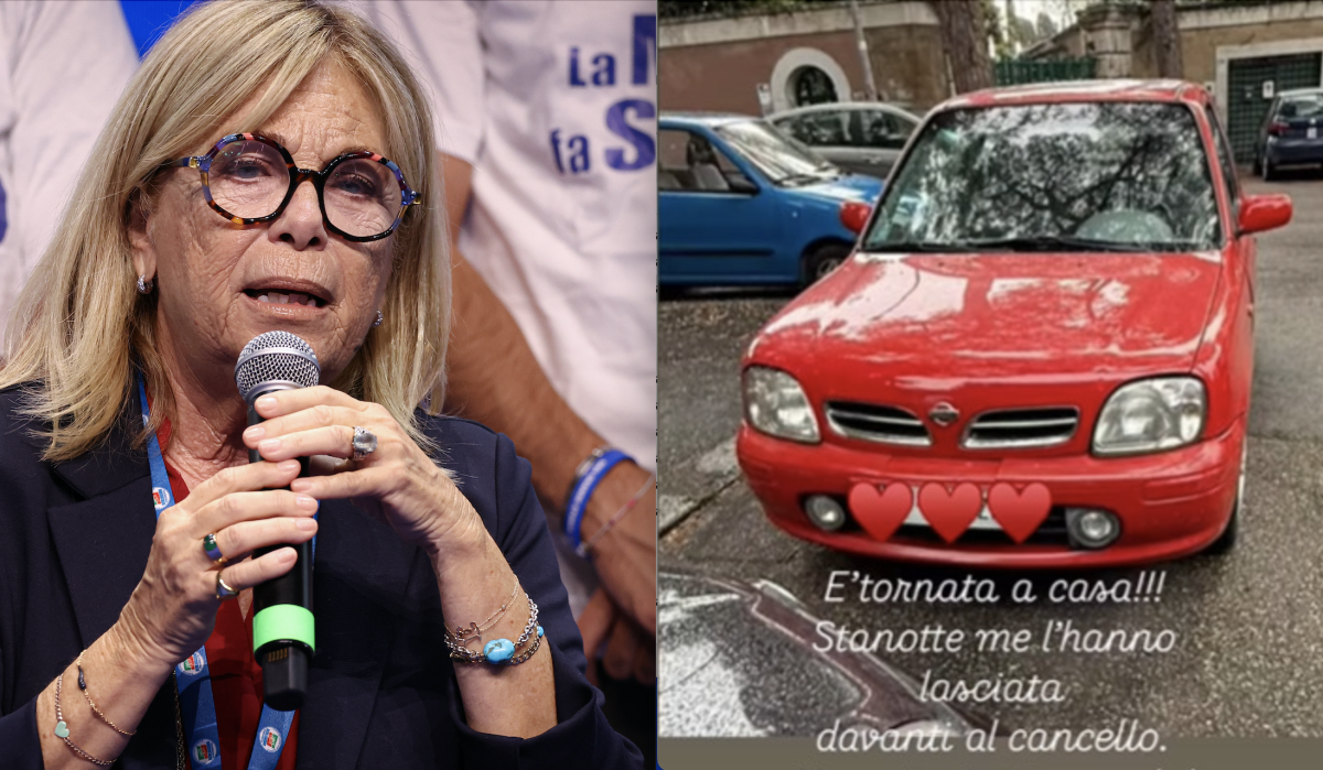 "Commossi dal suo appello". E i ladri riportano la macchina a Rita Dalla Chiesa