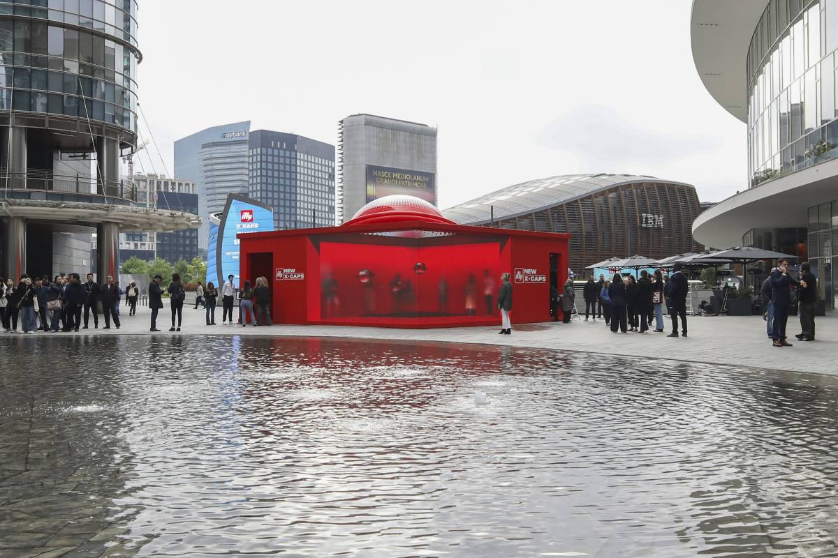 illy space in Gae Aulenti a Milano
