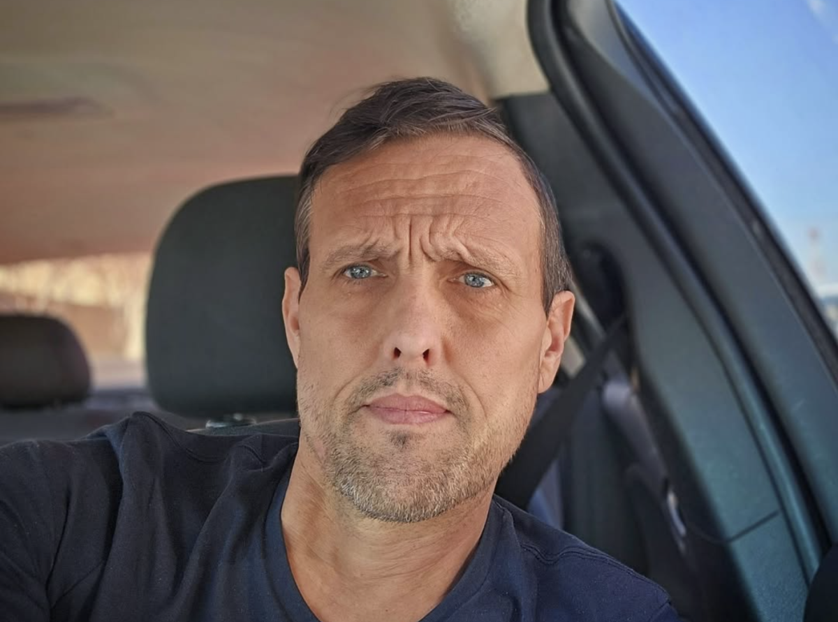 L'attore Samuel French in una foto tratta dal suo profilo Instagram