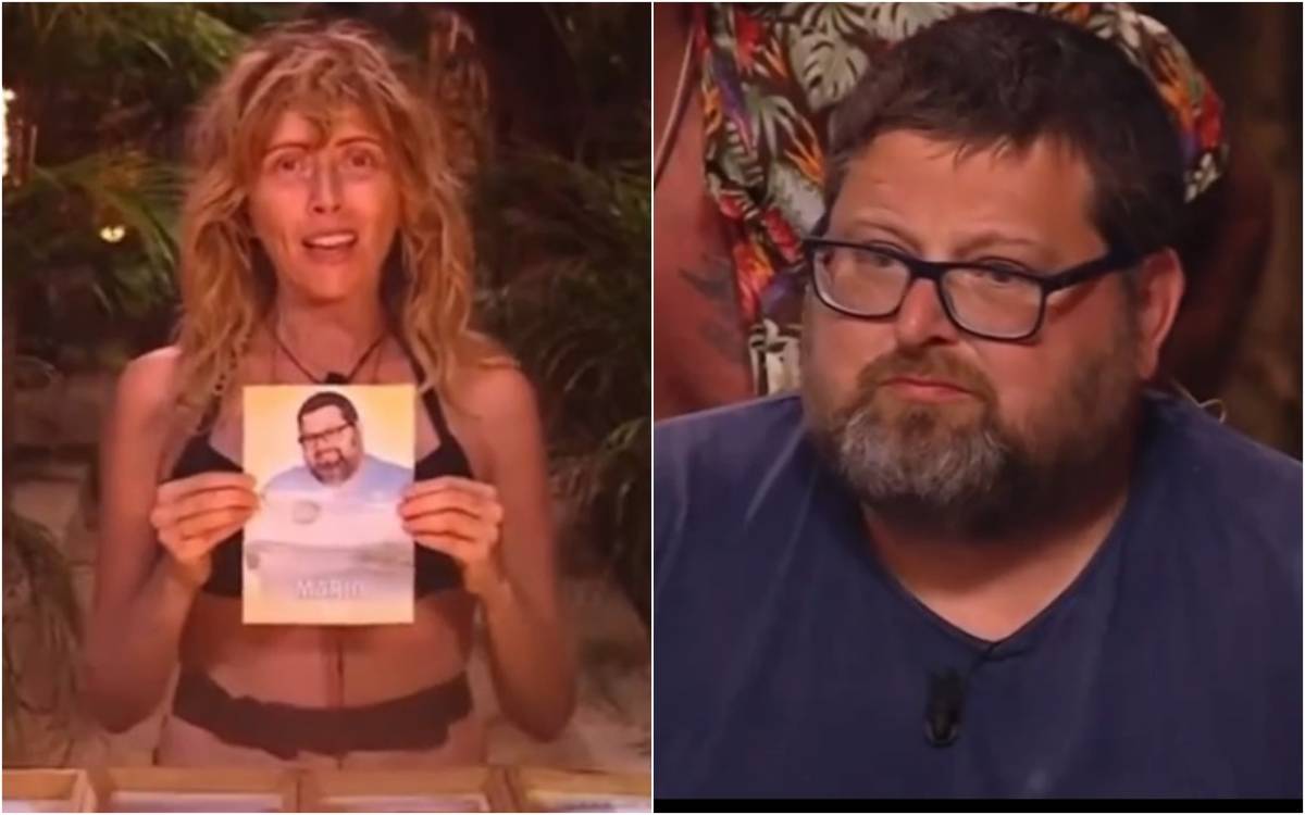 Scontro all'Isola tra Adinolfi e Cannata. L'attrice fuori controllo: "Brucino le sue idee di violenza e morte"