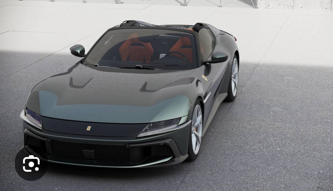 Al volante della Ferrari 12Cilindri Spider, emozioni da urlo