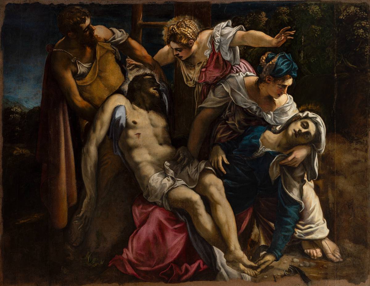 Quella Deposizione del Tintoretto in dialogo con i contemporanei