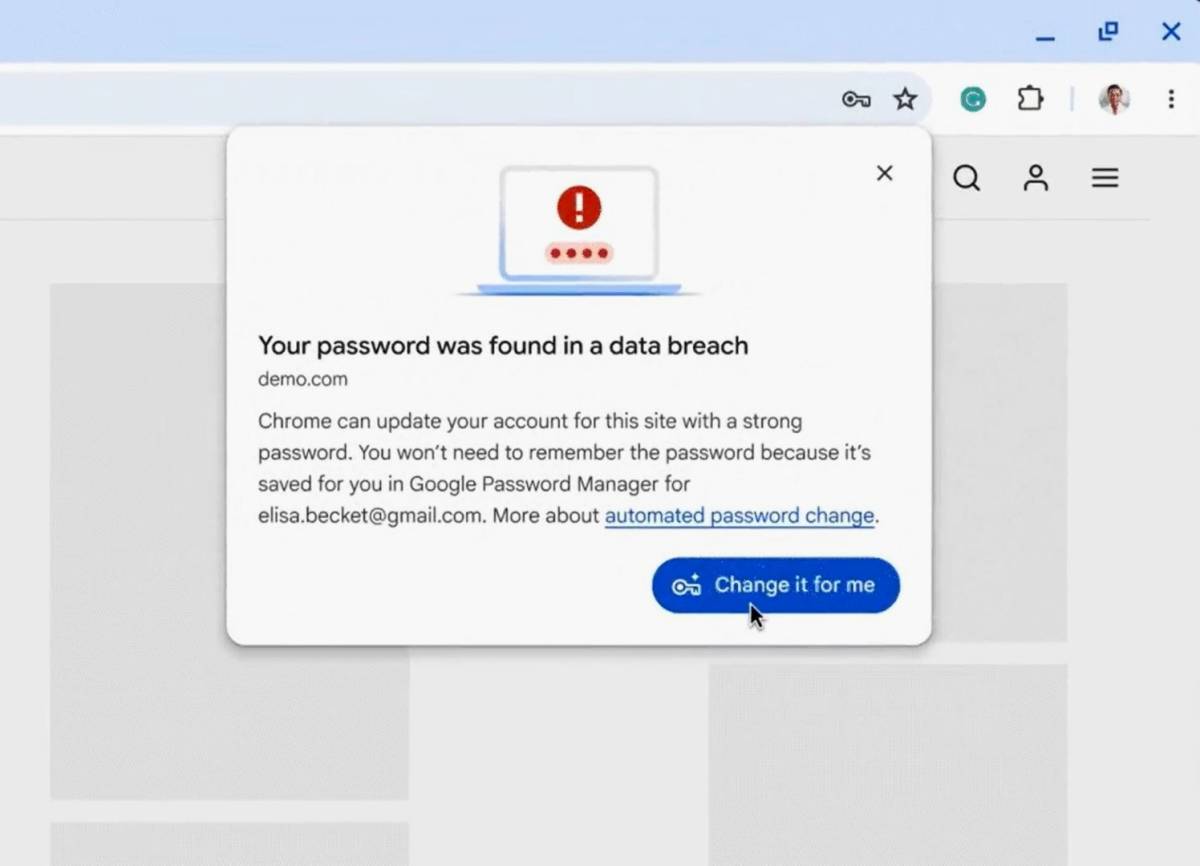 Google aggiorna Chrome: ora cambia da solo le password