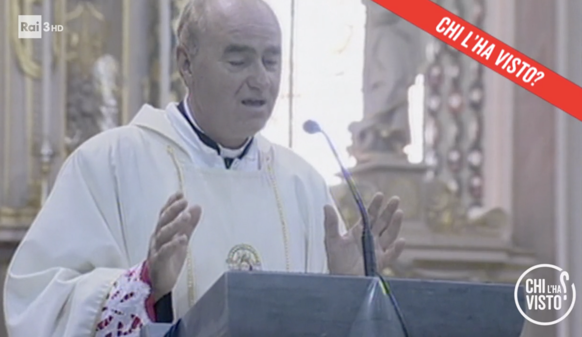 Don Gregorio Vitali (Screen "Chi l'ha visto?")