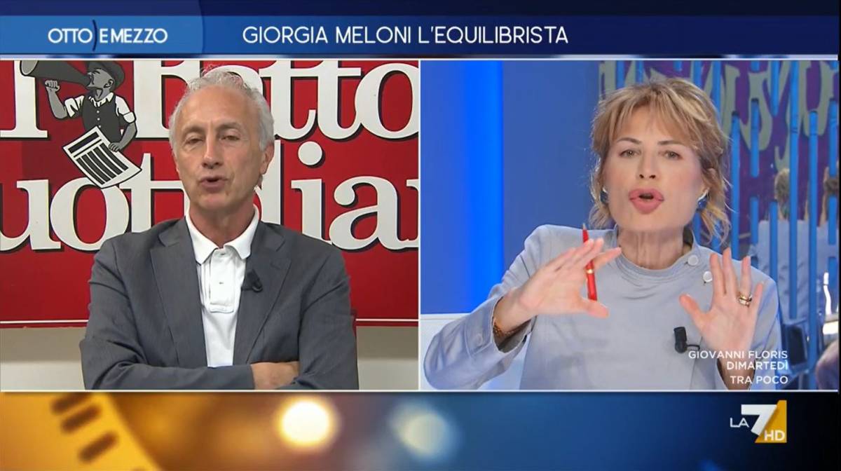 "La democrazia...". Scontro tra Gruber, Travaglio e Augias sull'Ue