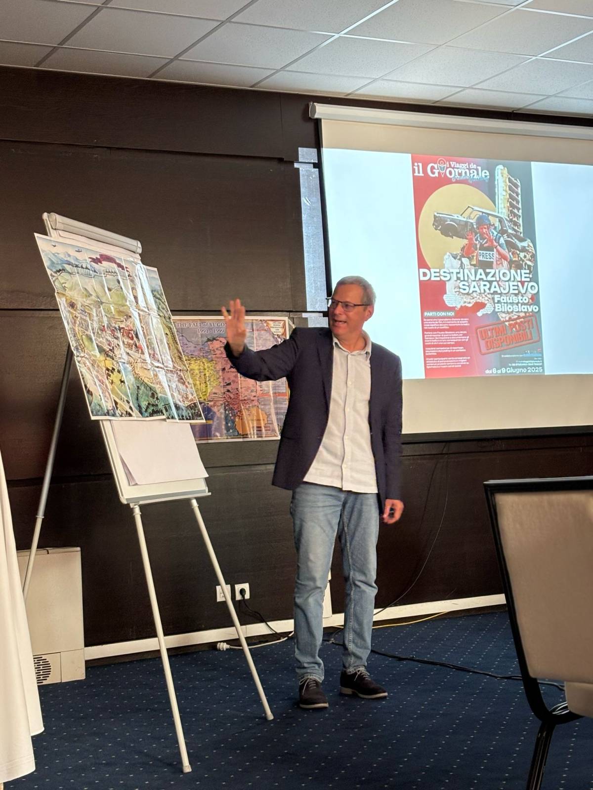Al via l’Academy del Giornale per giornalisti a Sarajevo: inizia il viaggio con Fausto Biloslavo