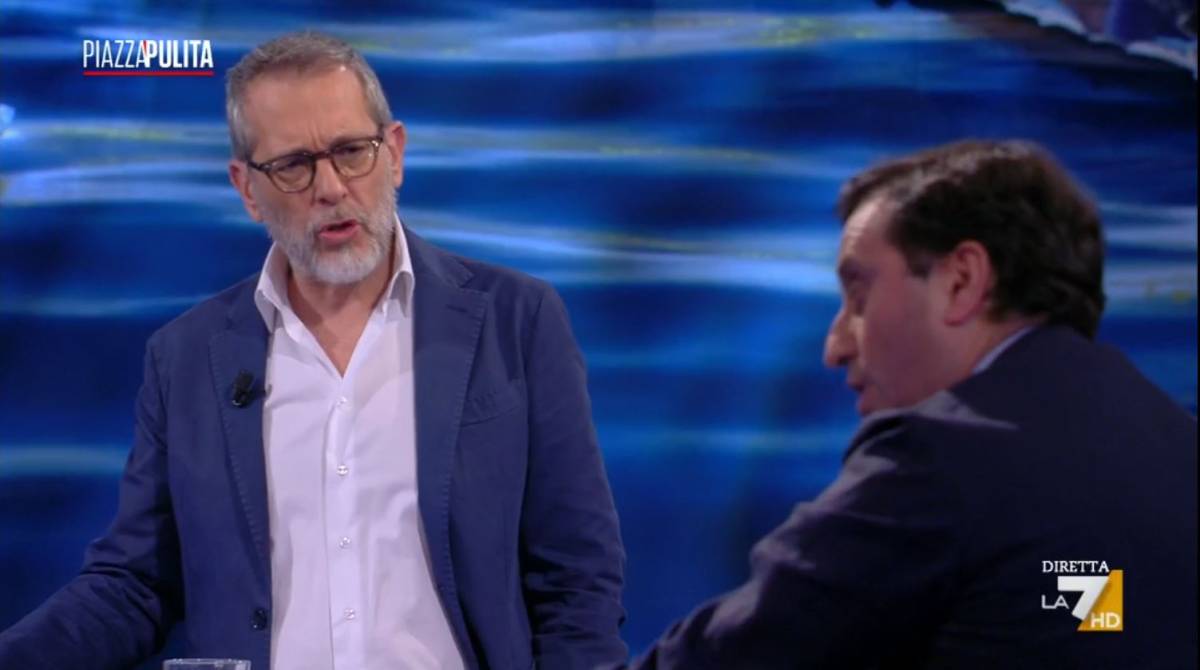 "Basta con le stupidaggini, non sei mai stato a Gaza". Formigli si scaglia contro Parenzo