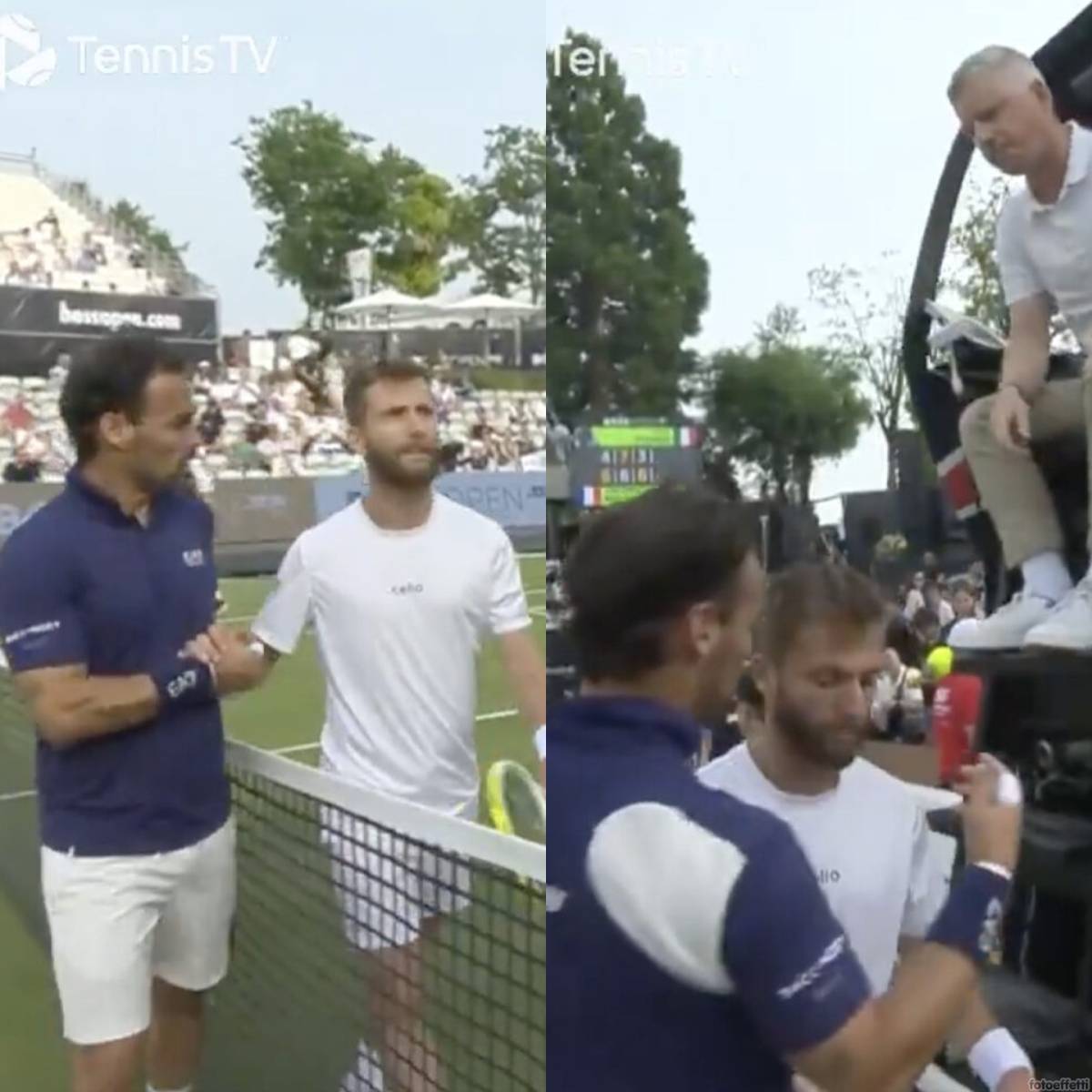 "Guardami, piccolo maiale": la frase choc di Fognini a Moutet