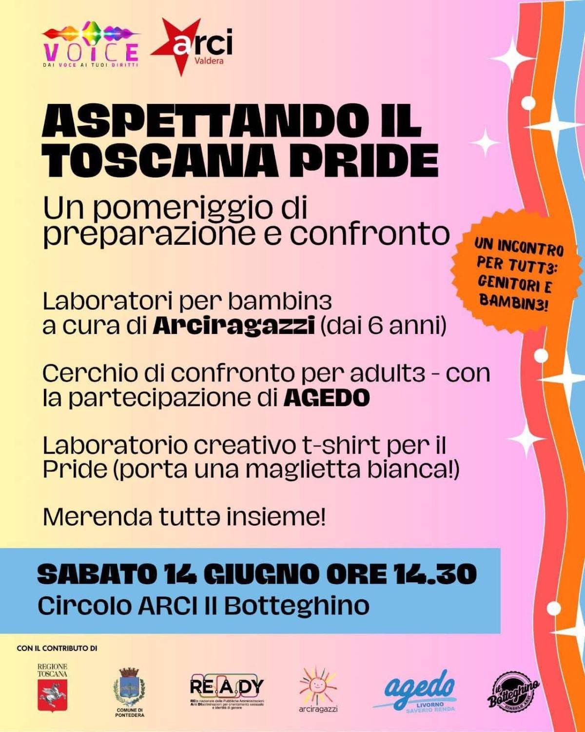 Nel circolo Arci il laboratorio per bimbi di 6 anni in vista del Pride: "L'hanno chiesto le mamme"