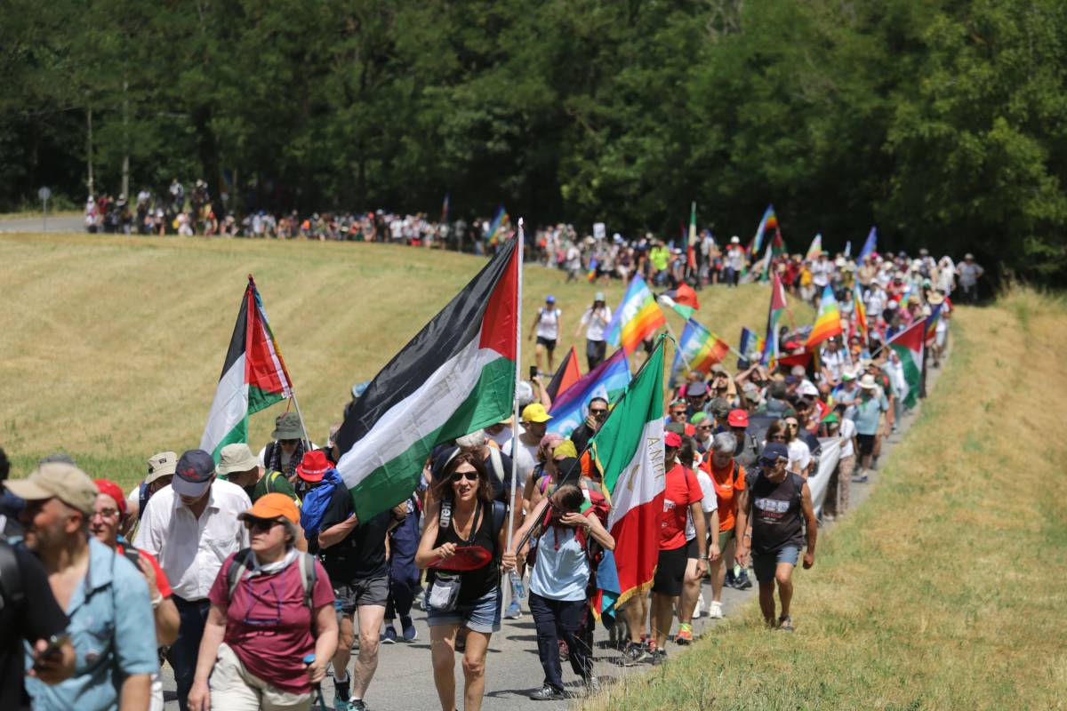 L'ultimo schiaffo agli ebrei: marcia pro Gaza a Marzabotto