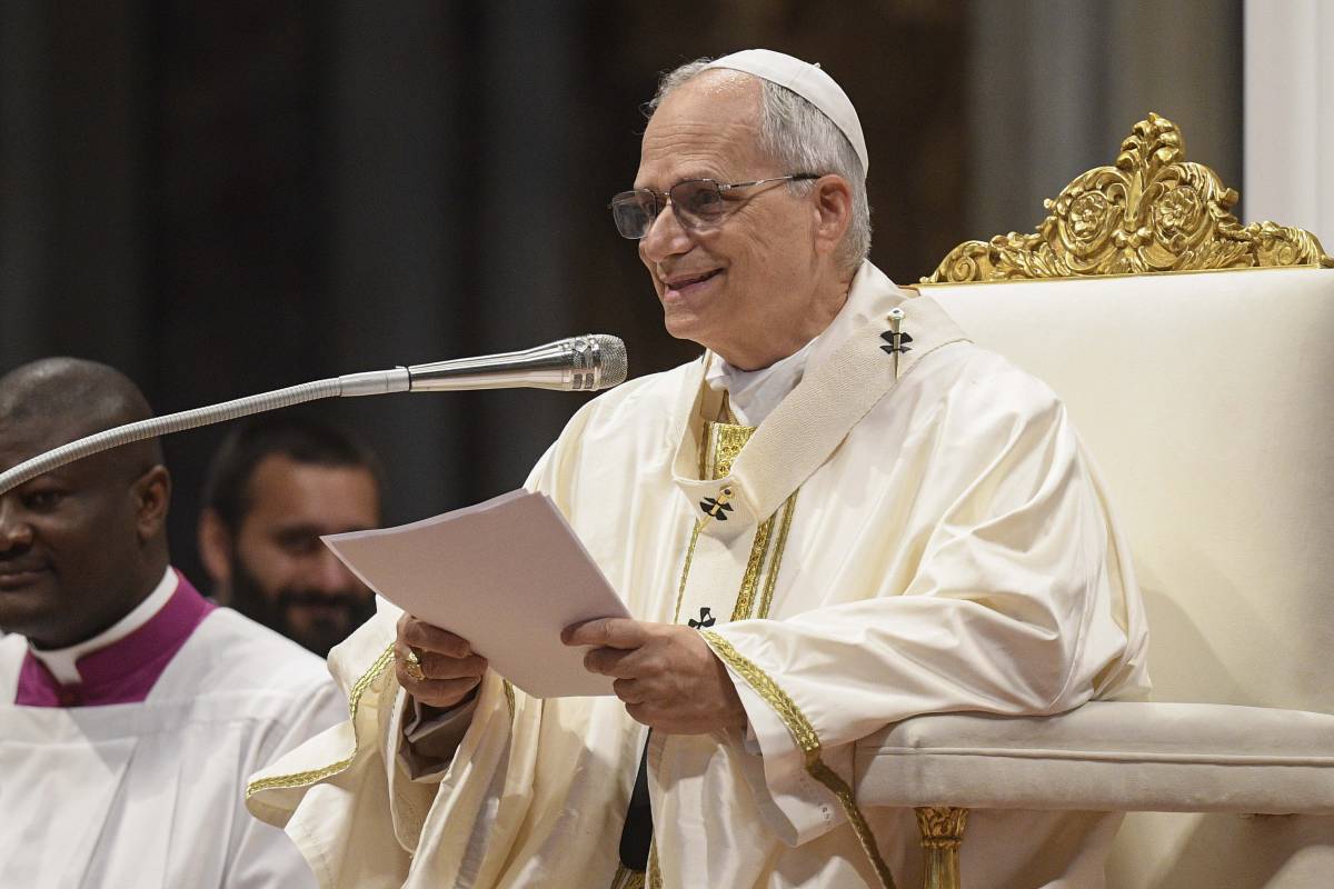 Leone e il "Pater Noster" in latino
