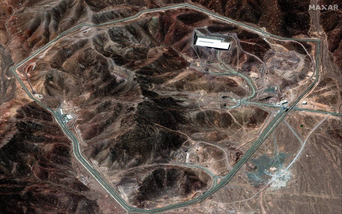 IMMAGINE SATELLITARE 2025 MAXAR TECHNOLOGIES