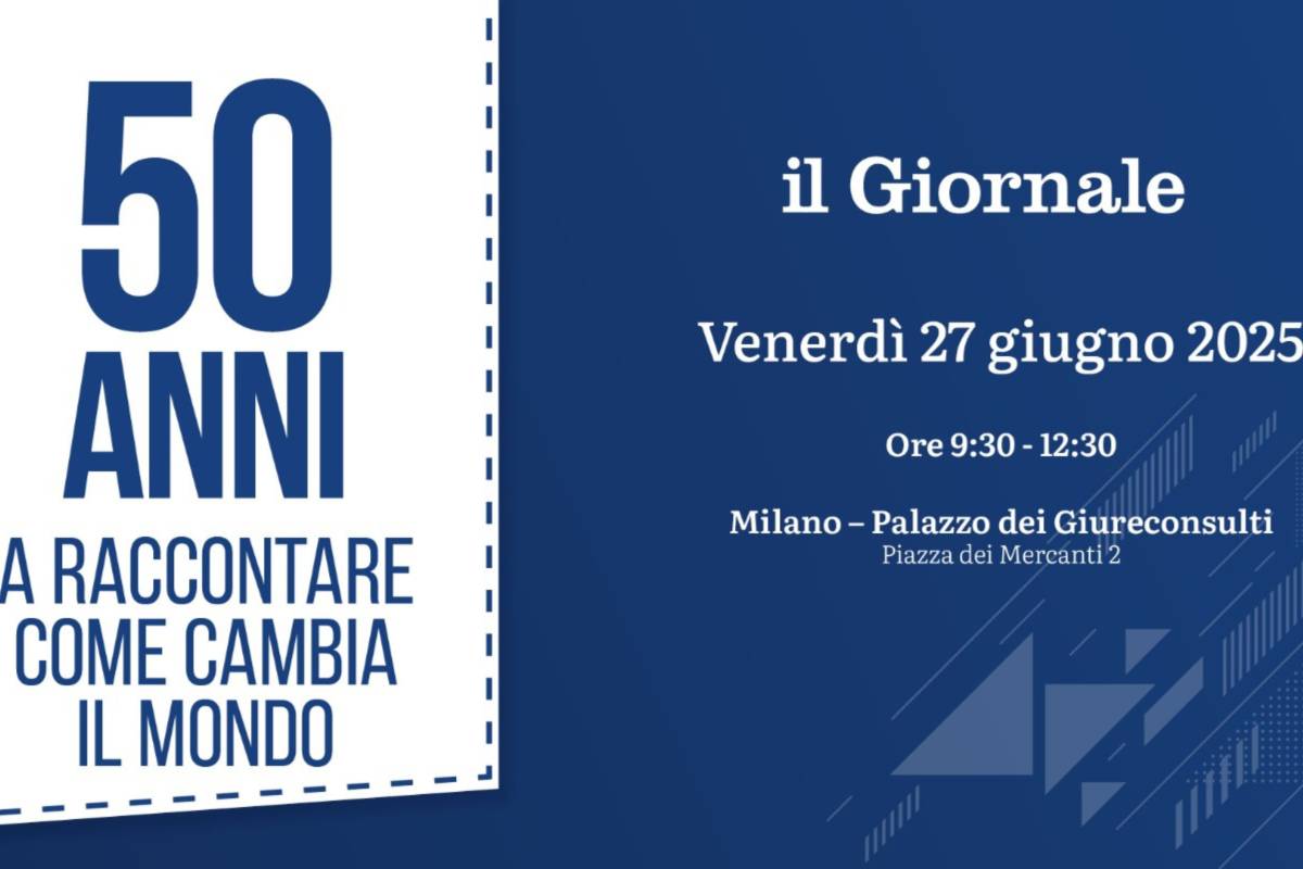 Cinquant'anni di cambiamenti: l'evento del Giornale