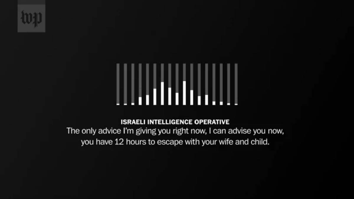 La telefonata da brividi del Mossad ai generali iraniani