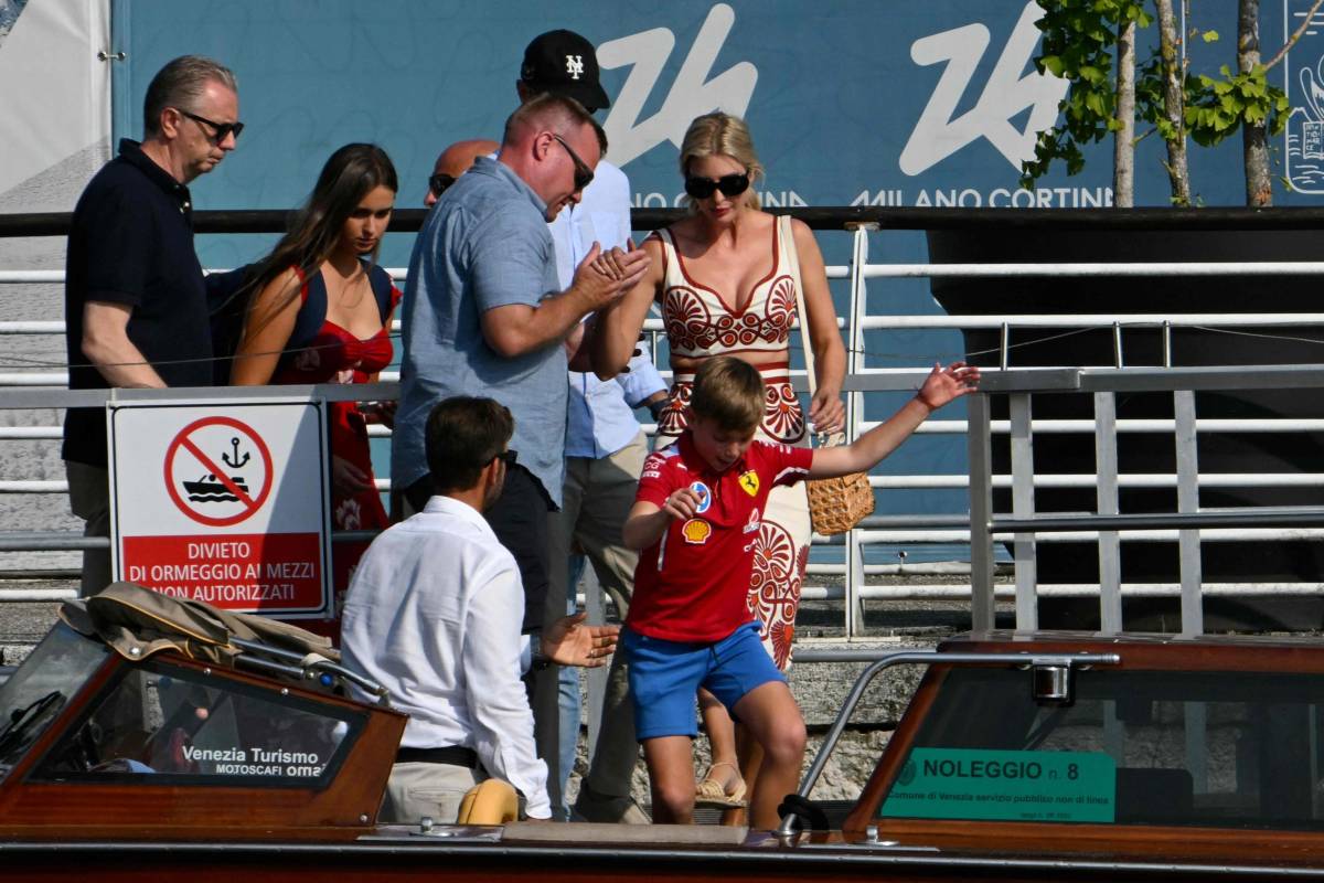 Ivanka Trump arriva a Venezia per le nozze di Bezos
