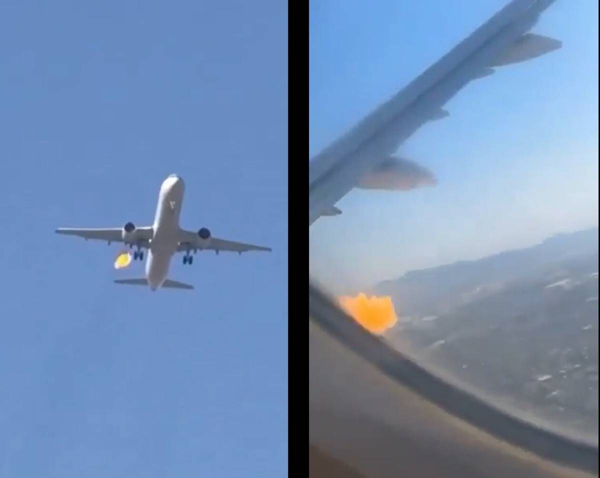 Motore in fiamme, panico in alta quota: cos'è successo al volo dell'American Airlines