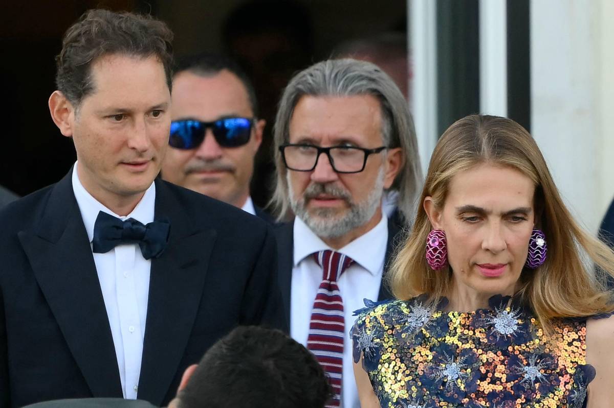 John Elkann e la moglie Lavinia Borromeo