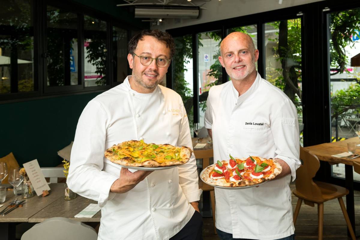 Denis+Aimo e Nadia, la pizza d’autore motiplicata per tre