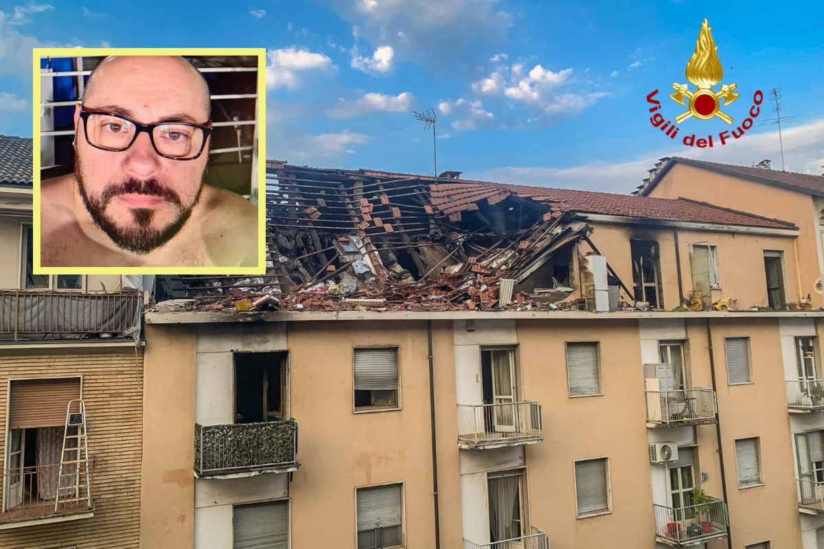 Un video incastra l'uomo che ha causato l'esplosione di Torino: cosa aveva con sé