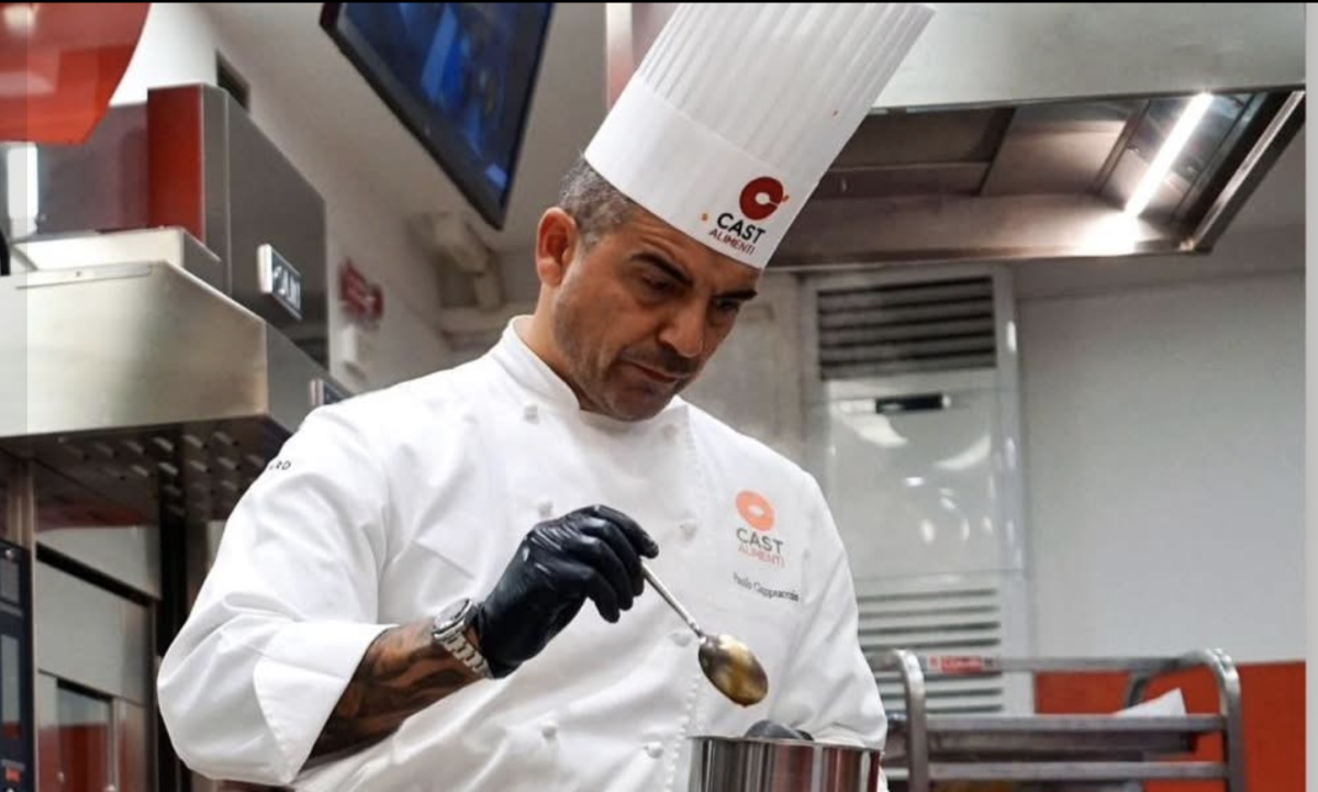 Lo chef Paolo Cappuccio (Foto Facebook)
